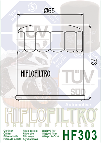 Hiflo Filtre Standard