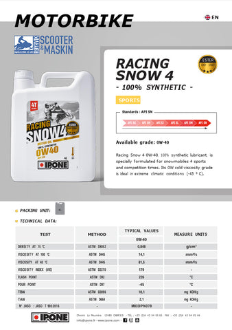 Yamaha Apex / RX-1 servicekit