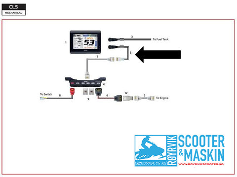 CONVERSION HARNESS MFD-PIGTAIL